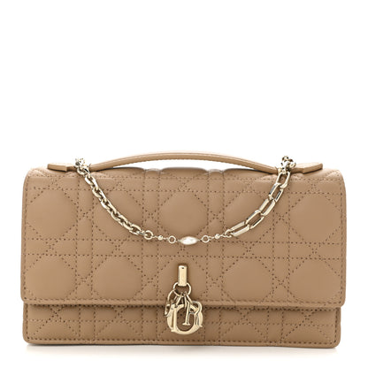 Christian Dior Lambskin Cannage Mini My Dior Bag Beige 1 of 11