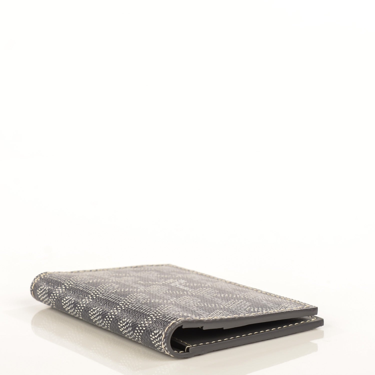 Goyard Goyardine Saint Marc Folding Card Case Grey 4 of 7