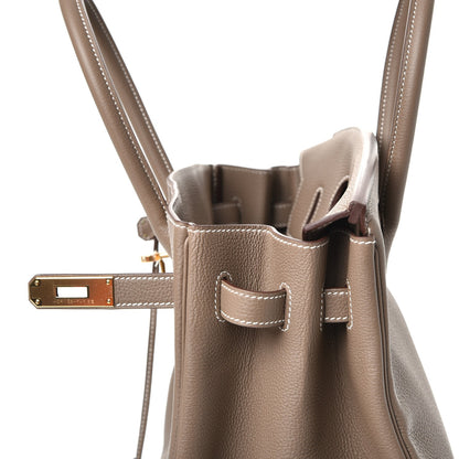 Hermes Togo Birkin 35 Etoupe 32 of 38