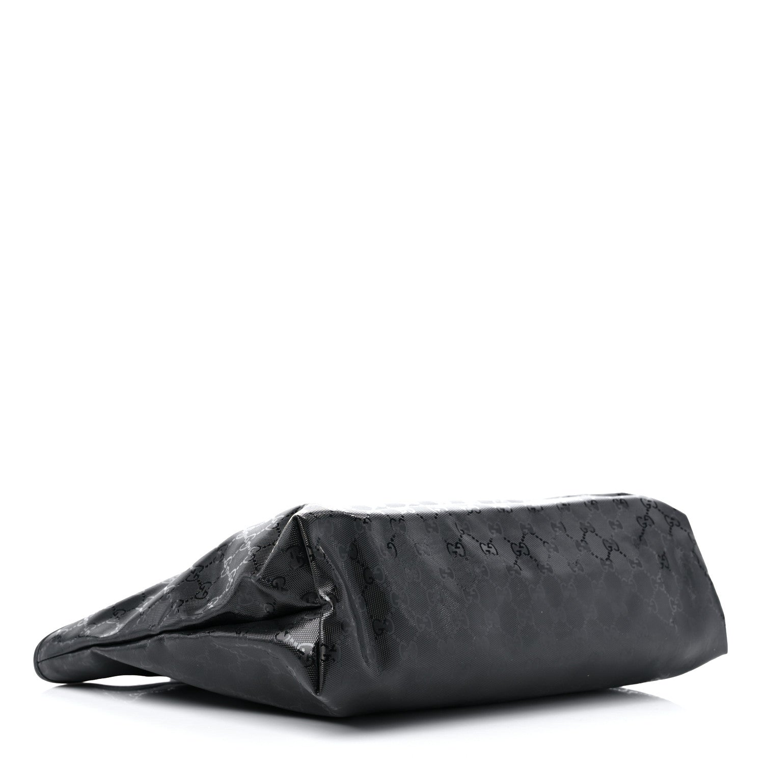 Gucci Imprime Monogram Medium Zippered Shopping Tote Black 4 of 12