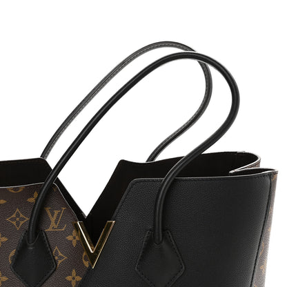 Louis Vuitton Calfskin Monogram Kimono Tote Black 11 of 11