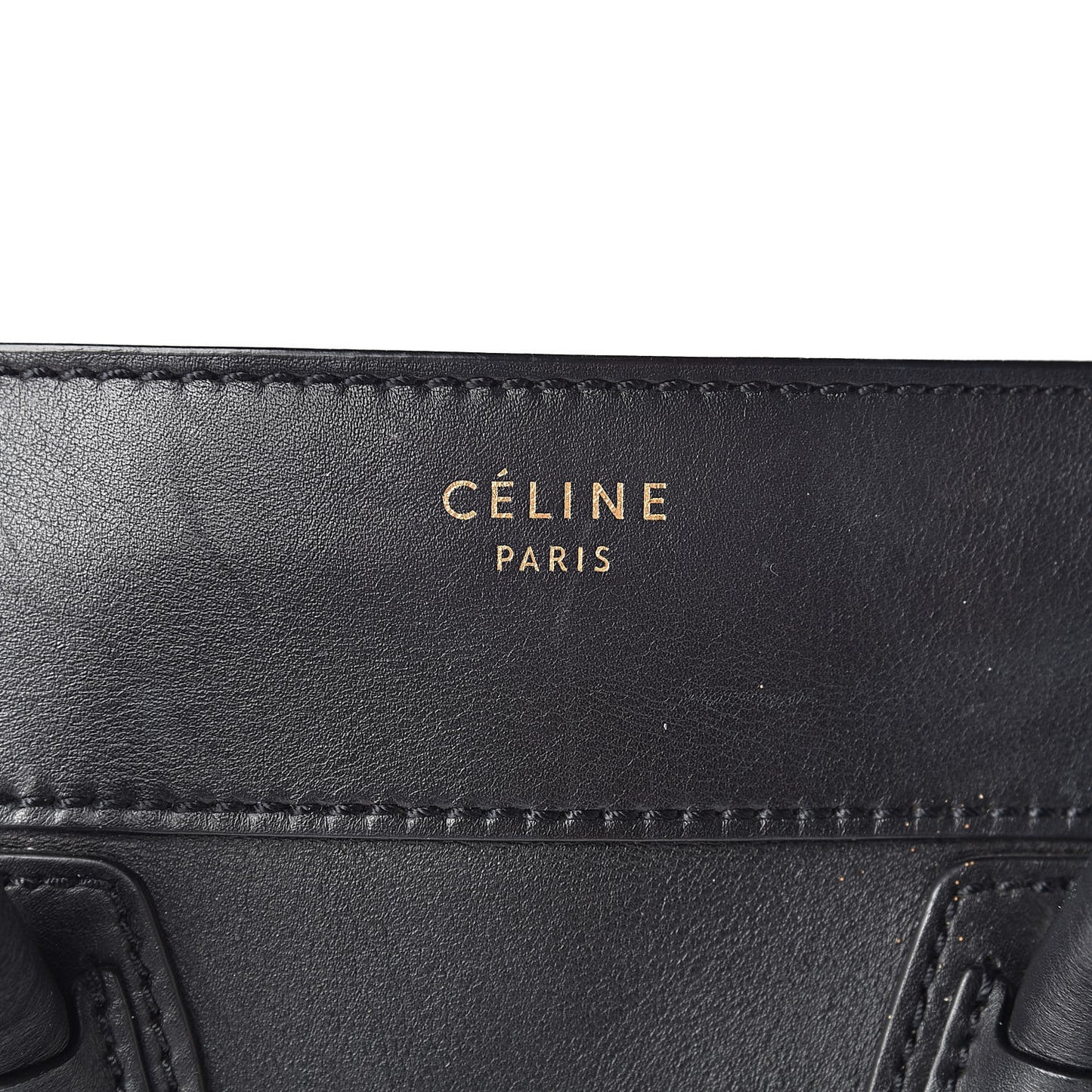 Smooth Calfskin Mini Luggage Black
