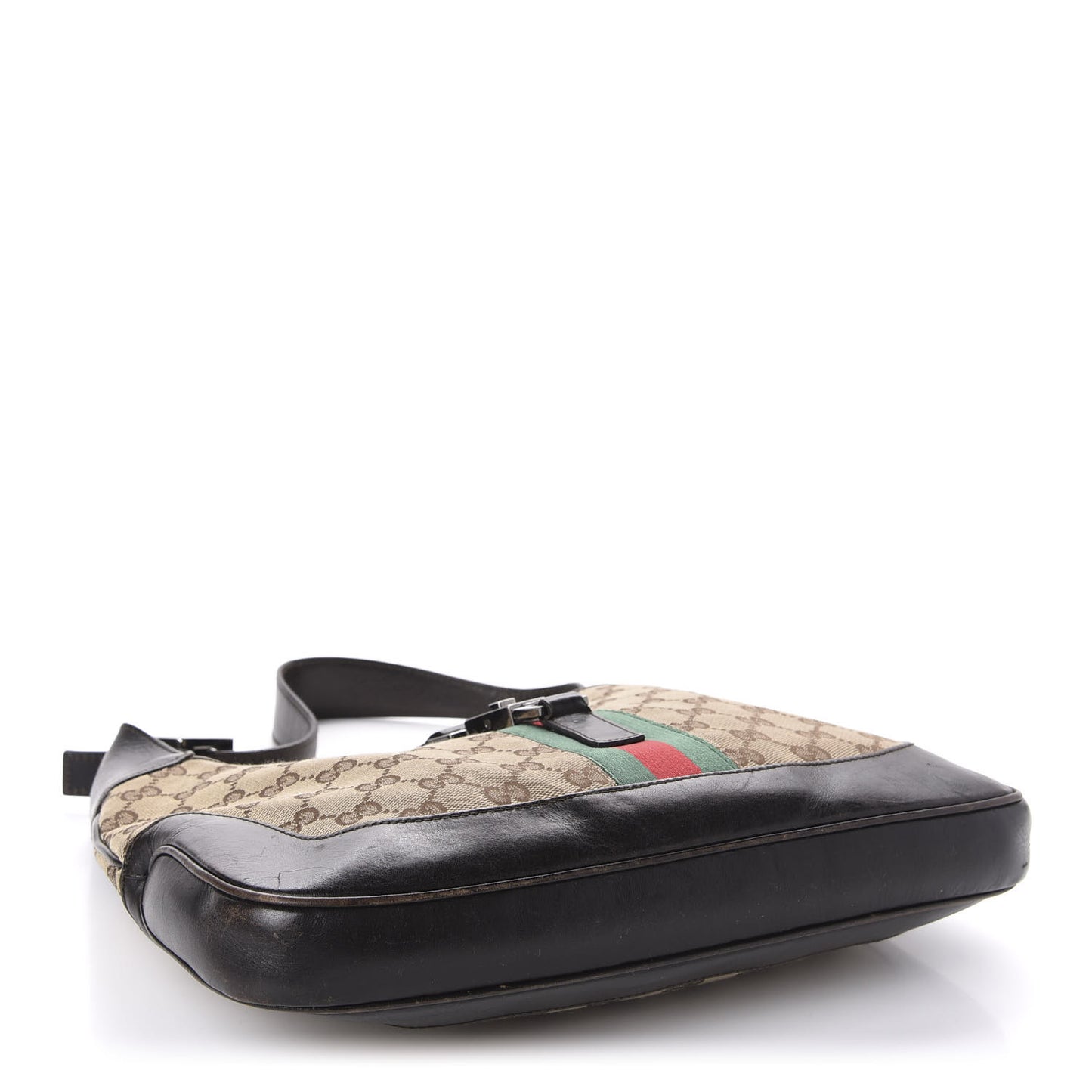 Monogram Web Jackie O Hobo Dark Brown