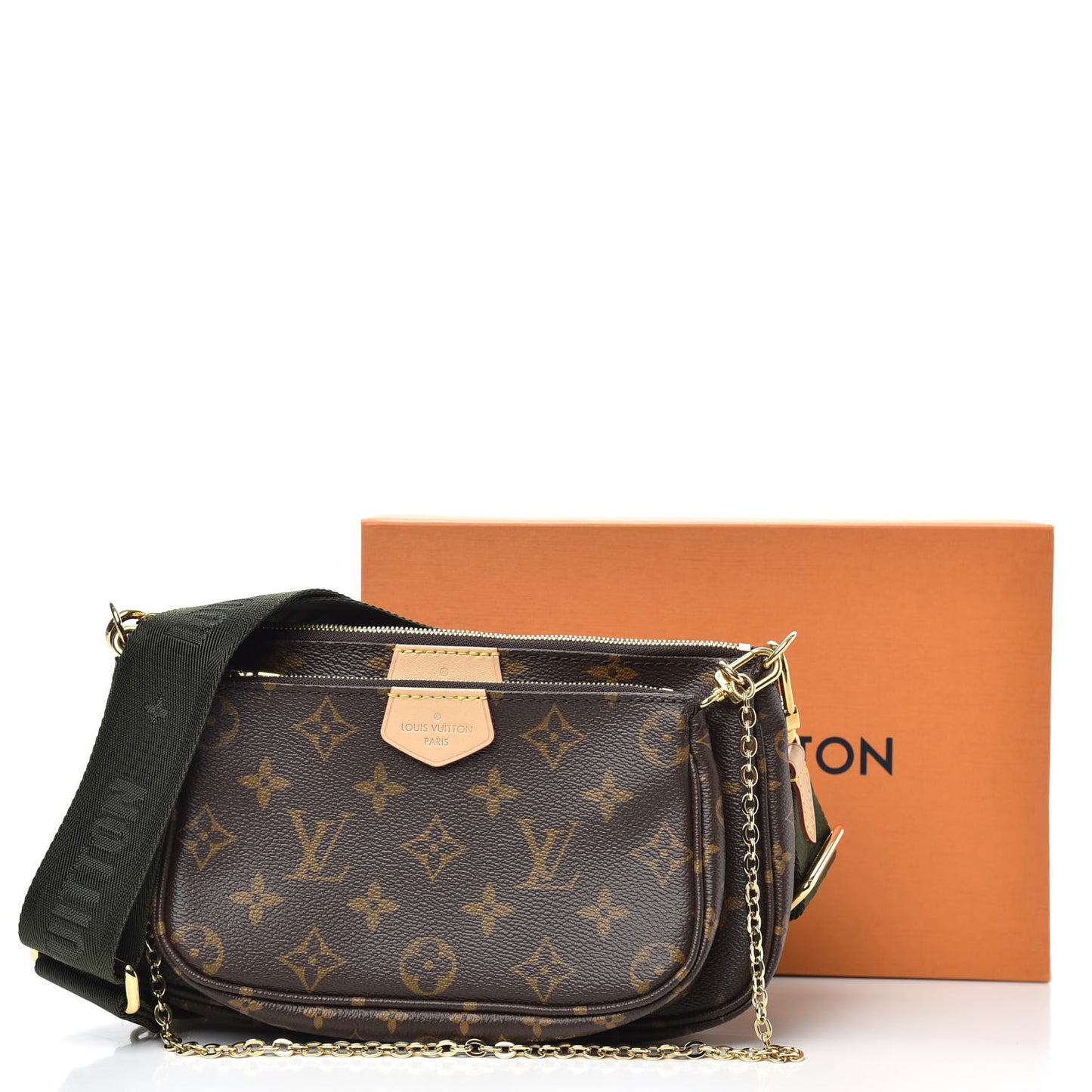 Monogram Multi Pochette Accessories Kaki