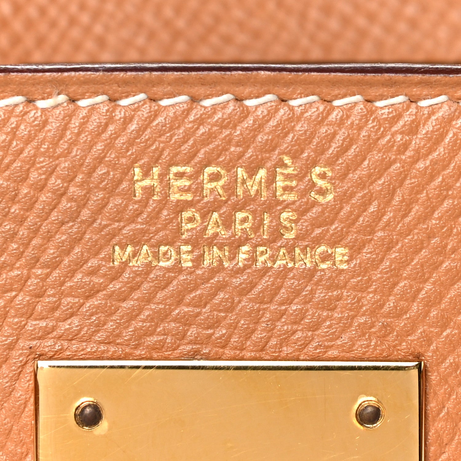 Hermes Courchevel Kelly Sellier 32 Naturelle 6 of 20
