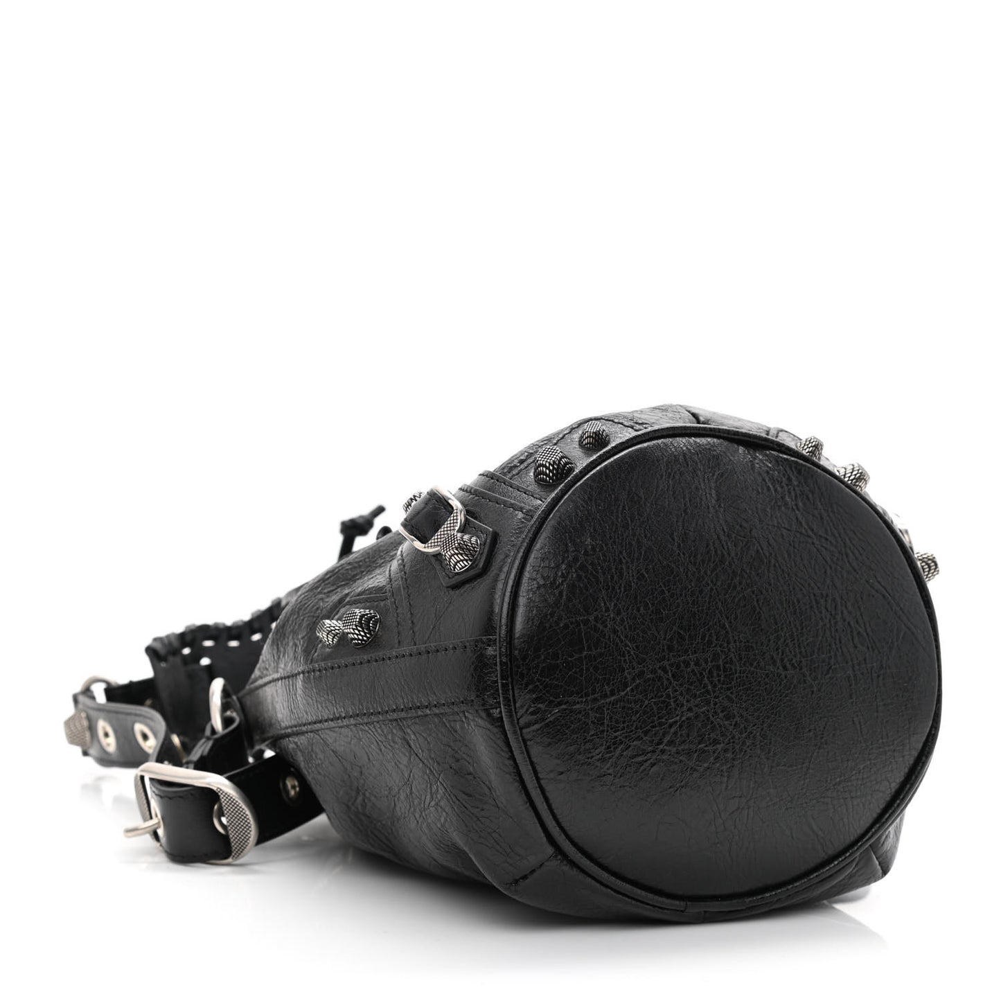 Agneau Arena Le Cagole Bucket Bag XS Black