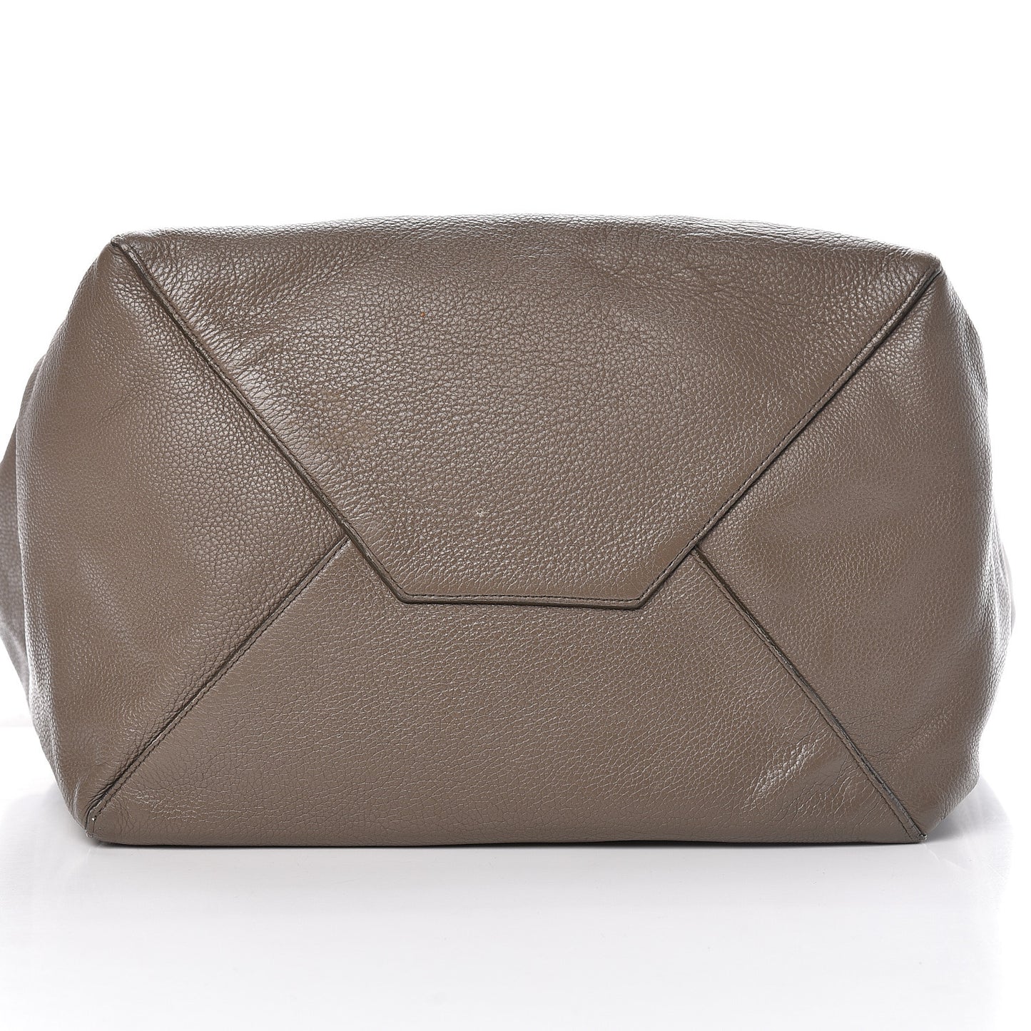 Soft Grained Calfskin Medium Belt Cabas Phantom Taupe