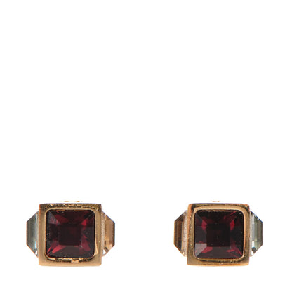 Louis Vuitton Gamble Stud Earrings Bordeaux 1 of 5