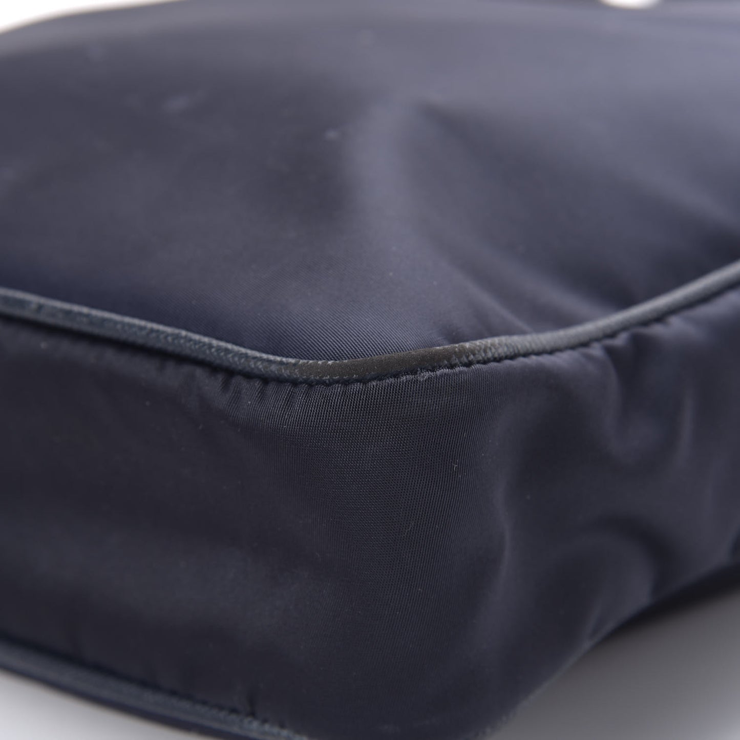 Tessuto Nylon Saffiano Flat Messenger Bag Baltico