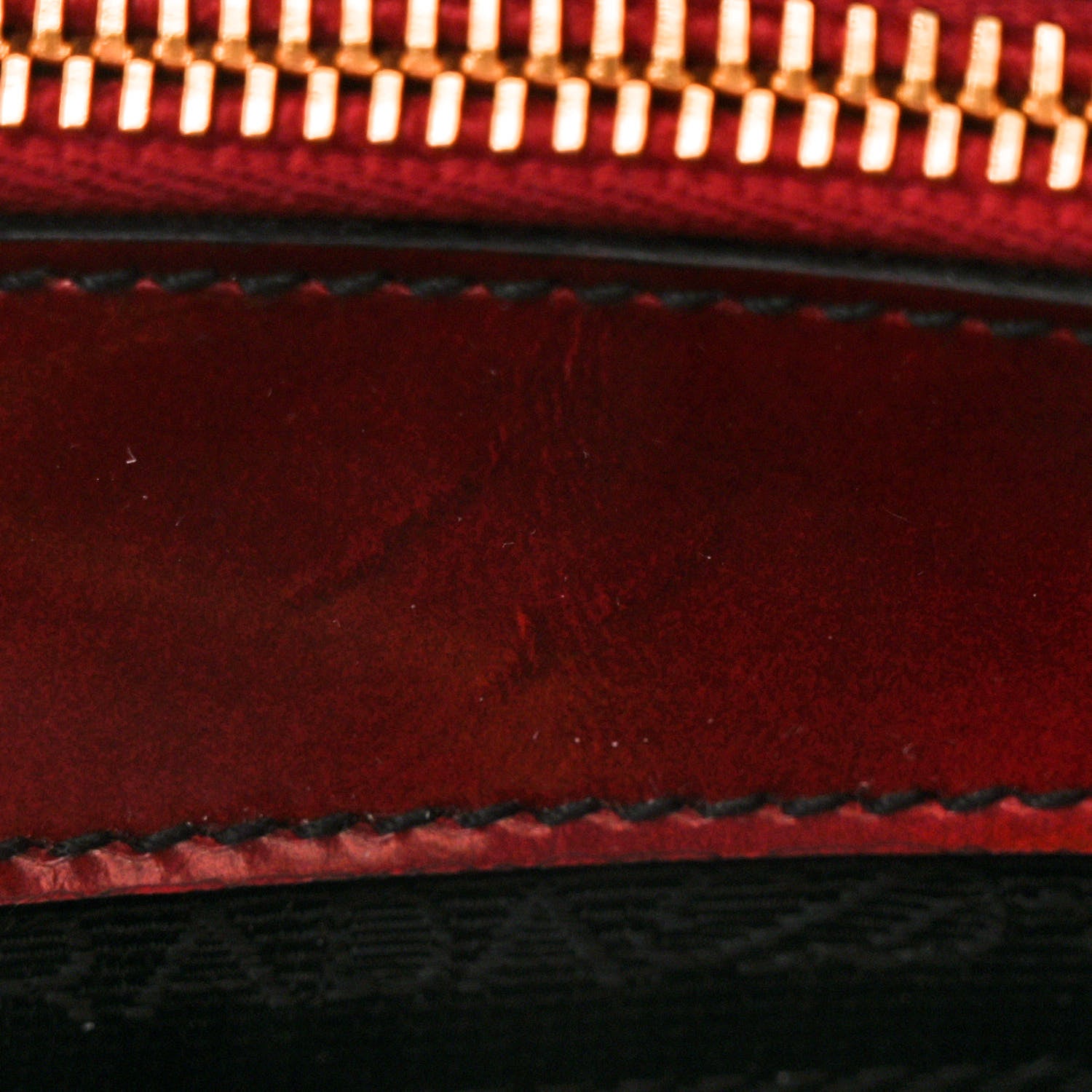 Prada Spazzolato Medium Promenade Tote Scarlatto Fume 16 of 16