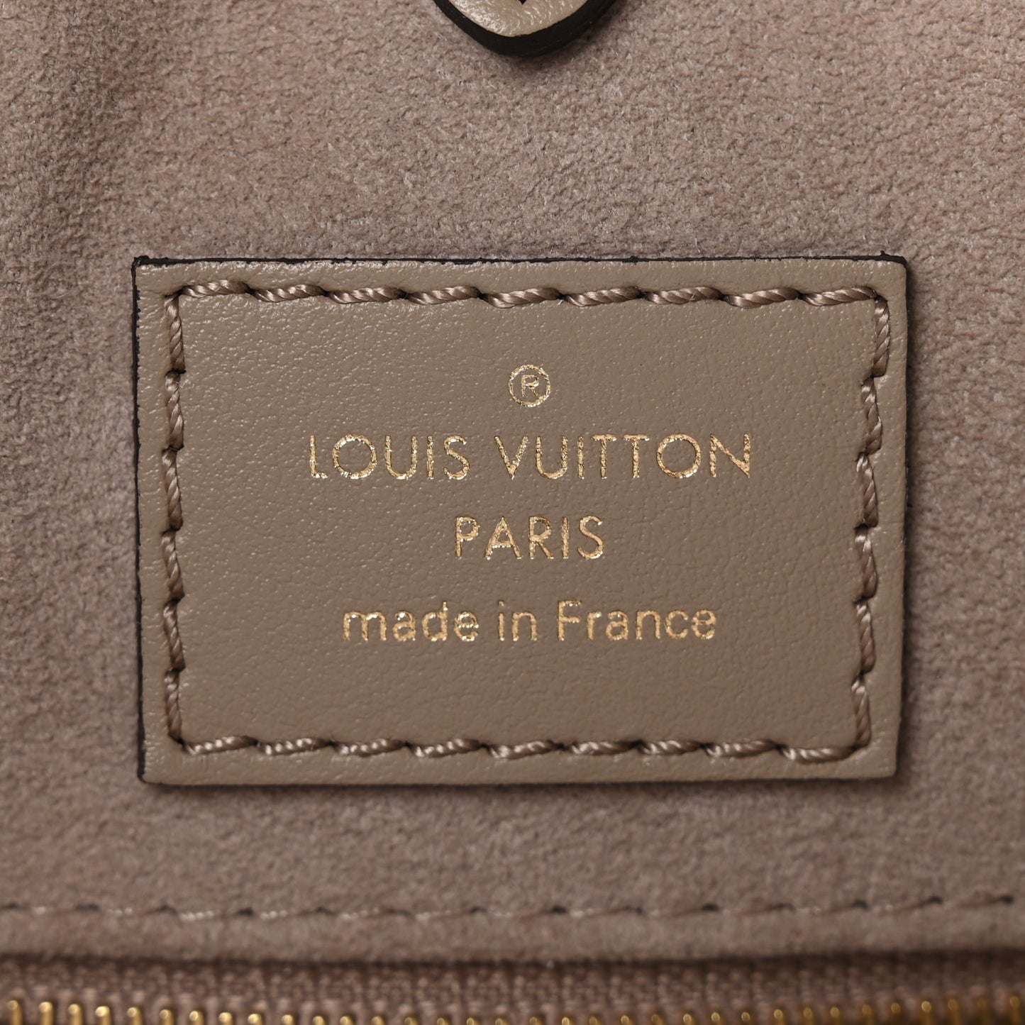 Empreinte Monogram Giant Onthego MM Tourterelle Creme