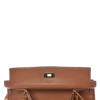 Hermes Fjord Kelly Retourne 40 Gold 10 of 41
