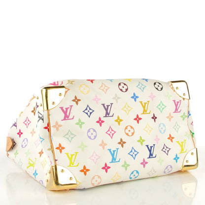 Louis Vuitton Monogram Multicolor Speedy 30 White 4 of 7
