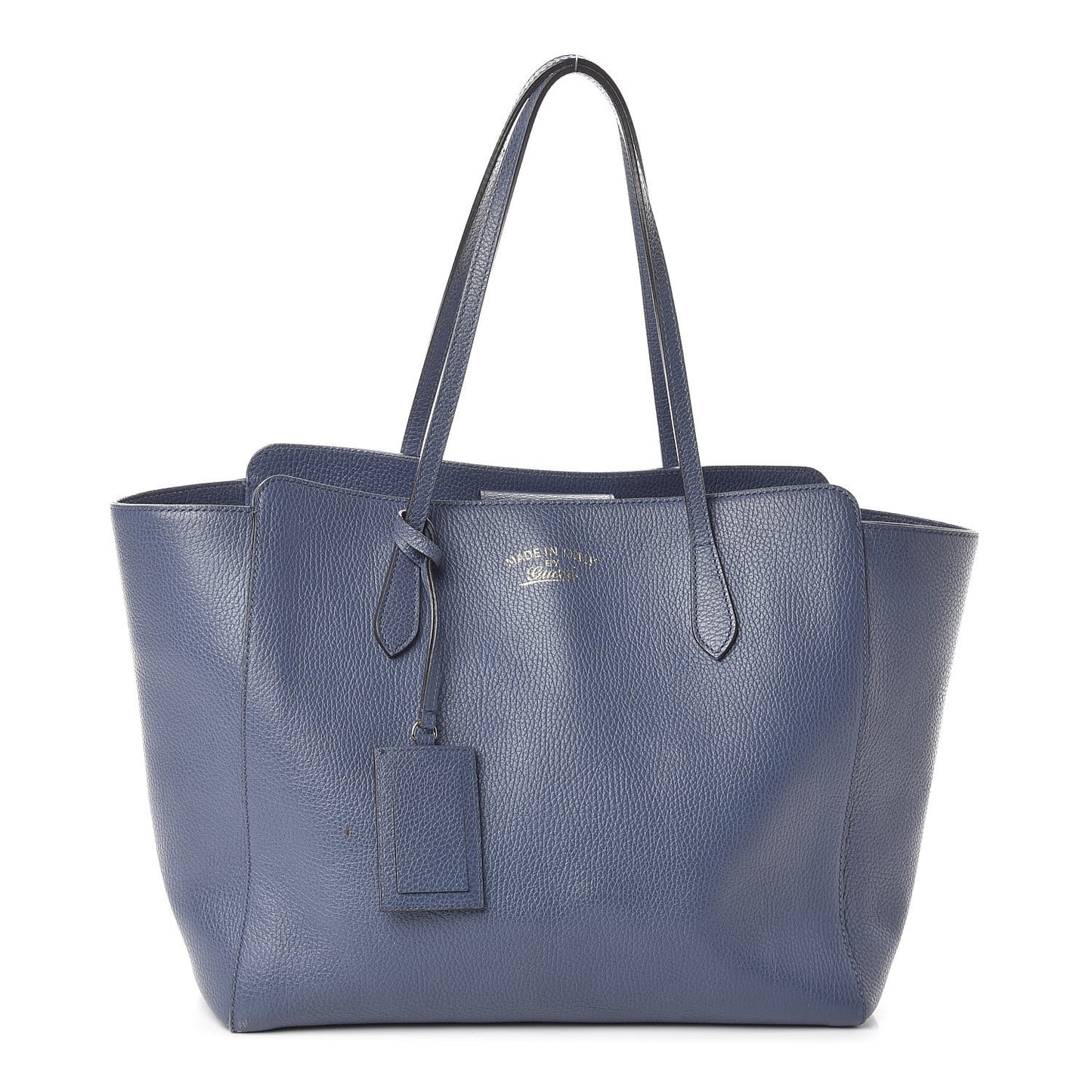 Dollar Calfskin Medium Swing Tote Caspian