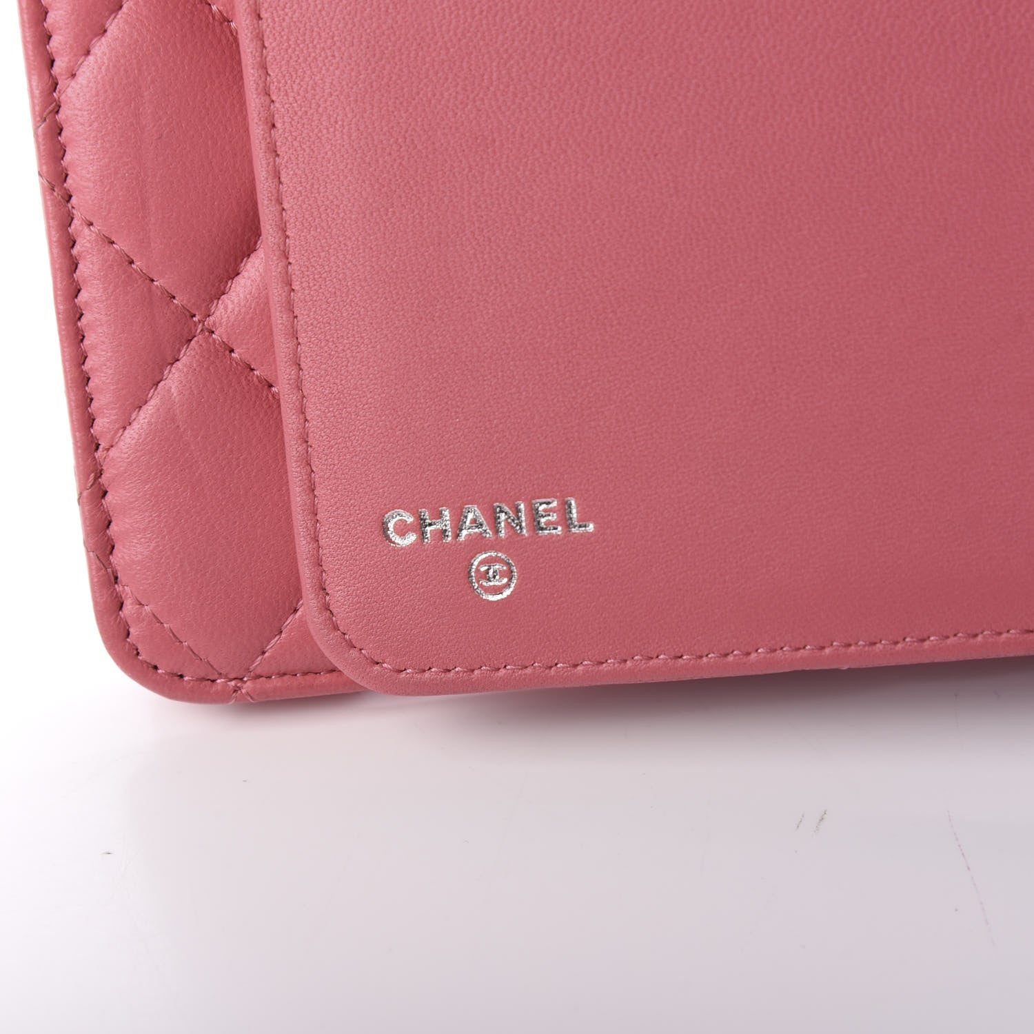 Chanel Lambskin Quilted iPad Case Pink 5 of 7