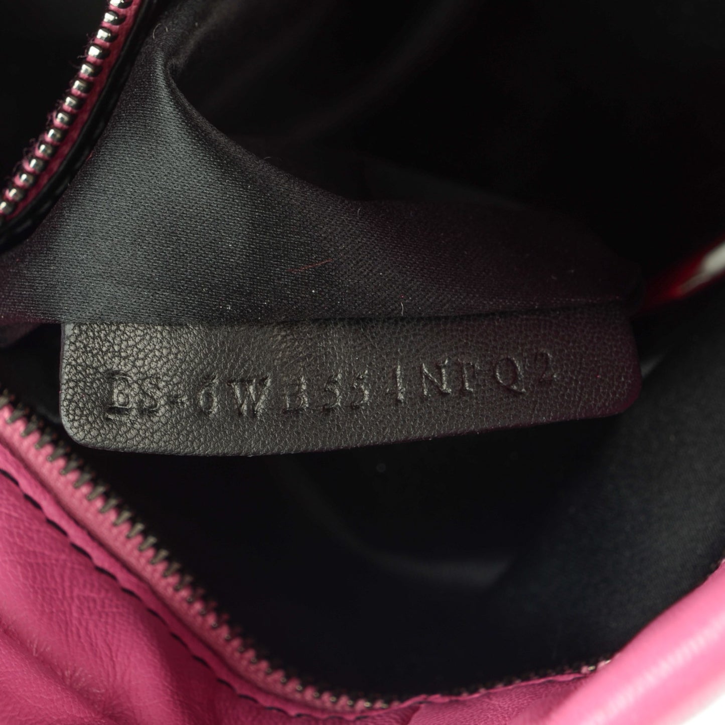 Nappa Raised Rose Petalee Tote Pink