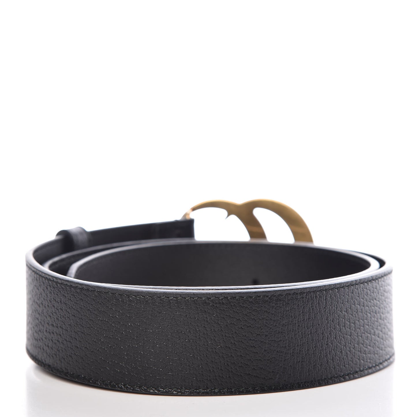Textured Calfskin Double G 40mm Belt 90 36 Black