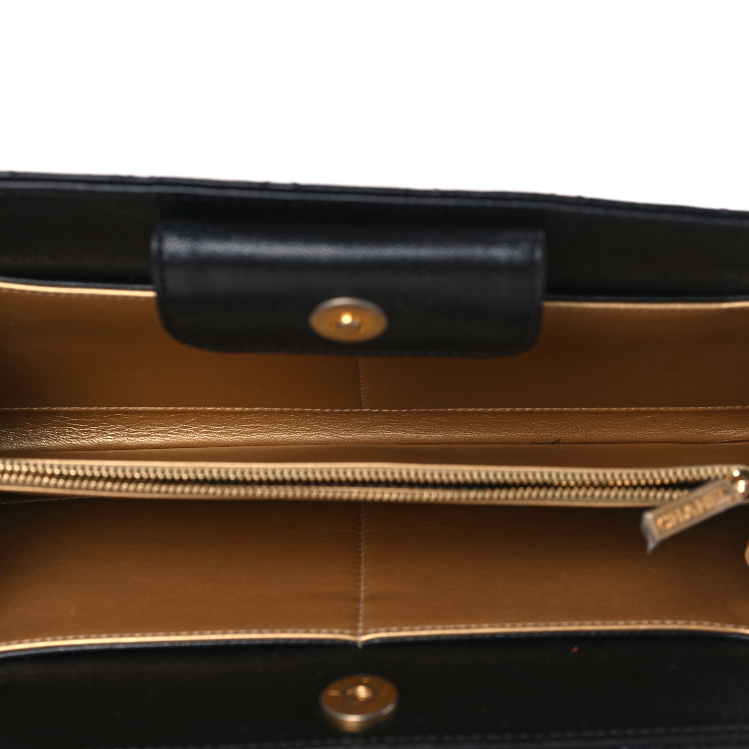 Chanel Lambskin Quilted Coco Midnight Clutch Black 5 of 10