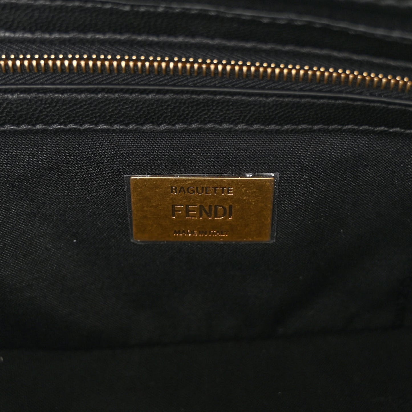 Nappa Friends Of Fendi Baguette Black