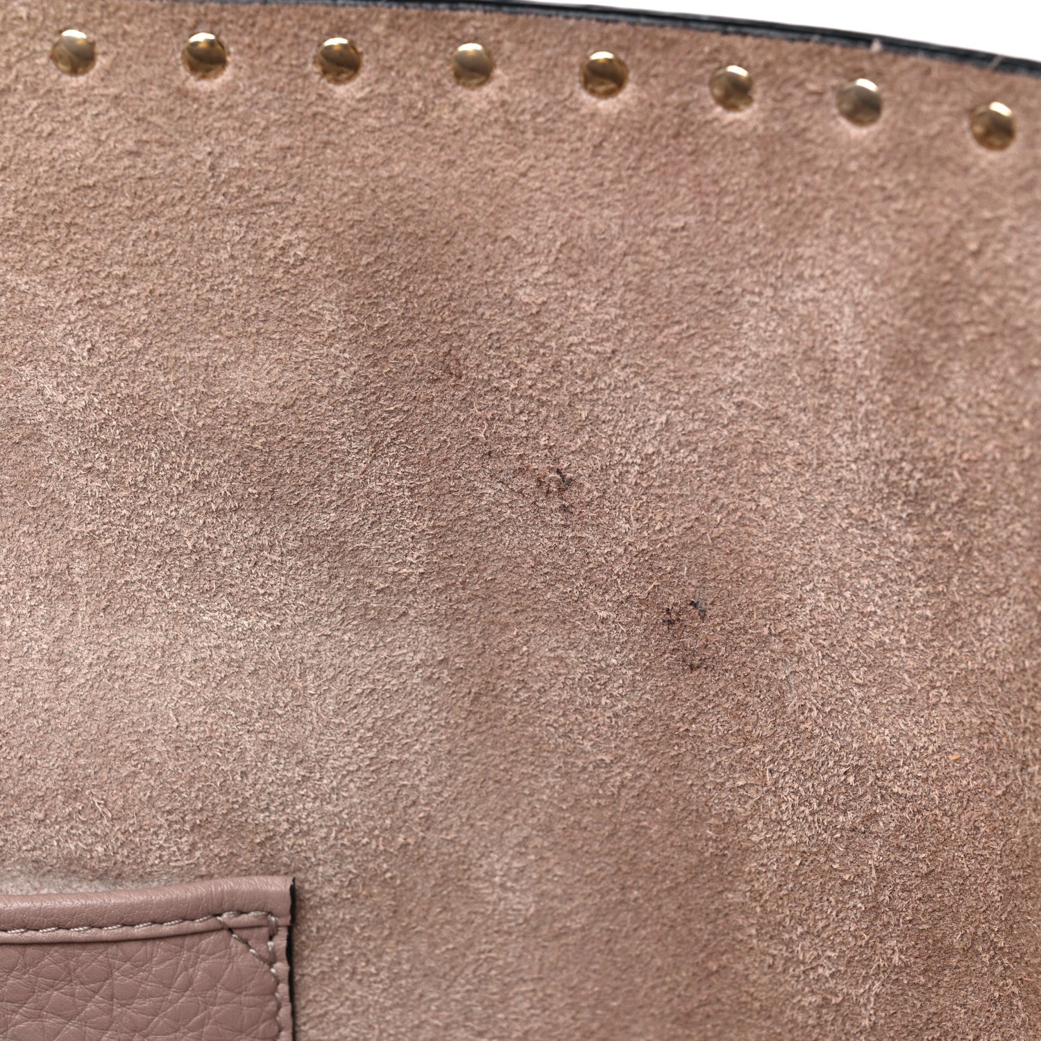 Valentino Garavani Grained Calfskin Rockstud Shoulder Tote Poudre 14 of 14
