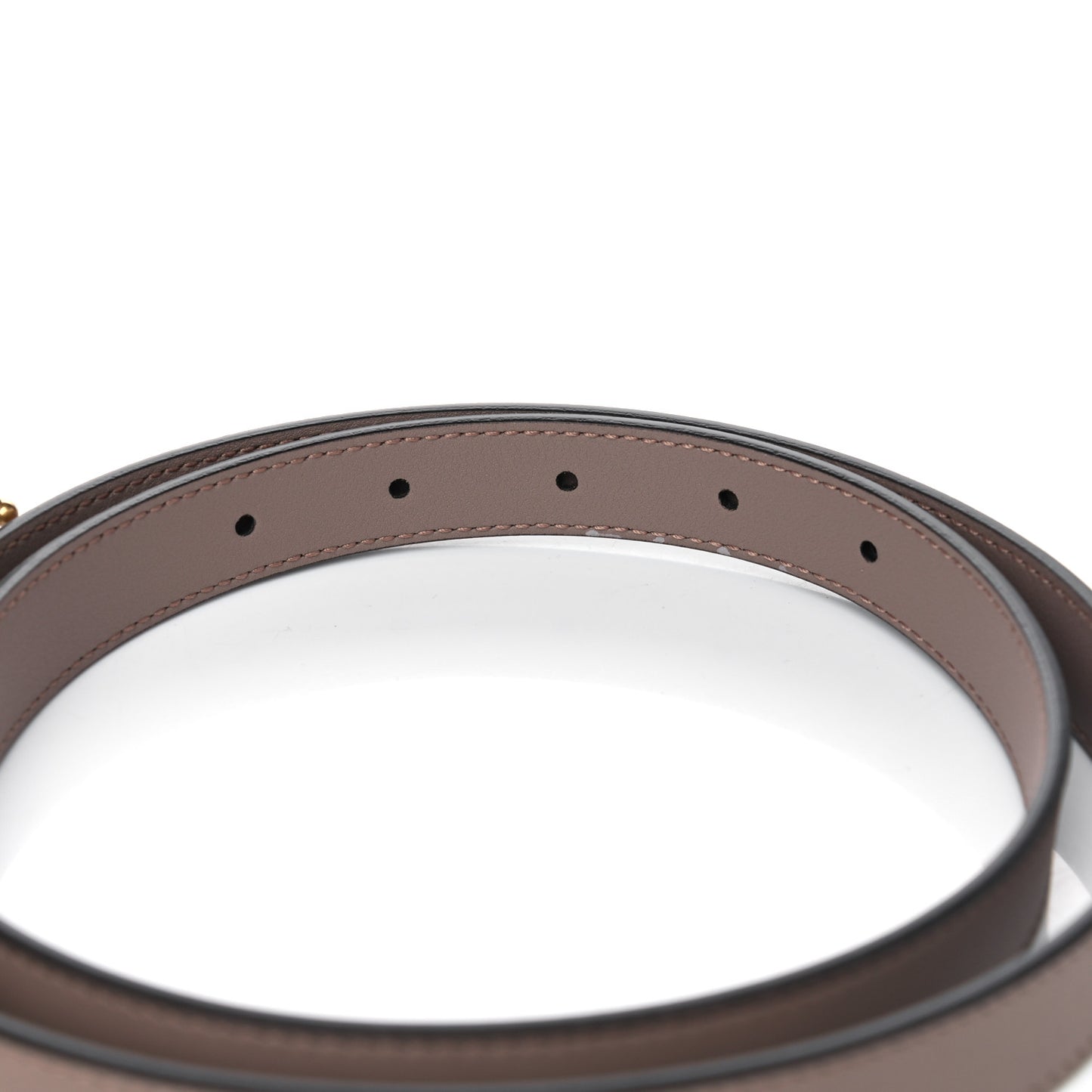Calfskin Double G 20mm Belt 90 36 Porcelain Rose