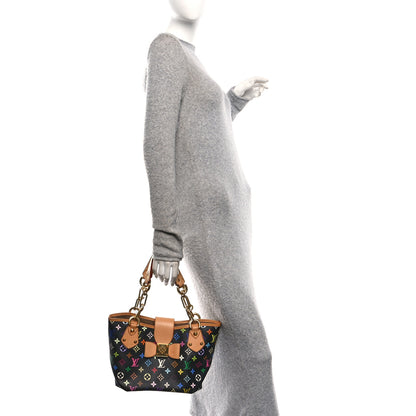 Louis Vuitton Monogram Multicolor Annie MM Black 2 of 9