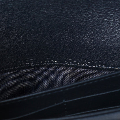 Christian Dior Oblique Saddle Chain Long Wallet Blue 8 of 13