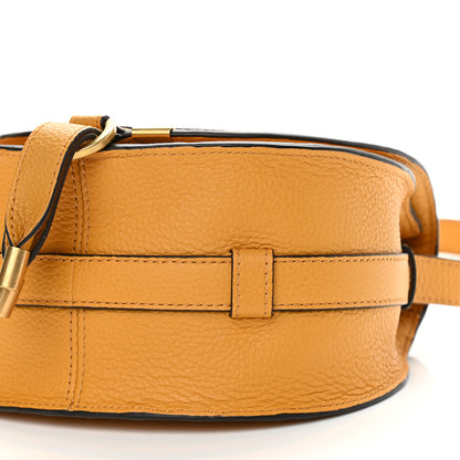 Chloe Calfskin Mini Marcie Round Crossbody Sunflower 10 of 12