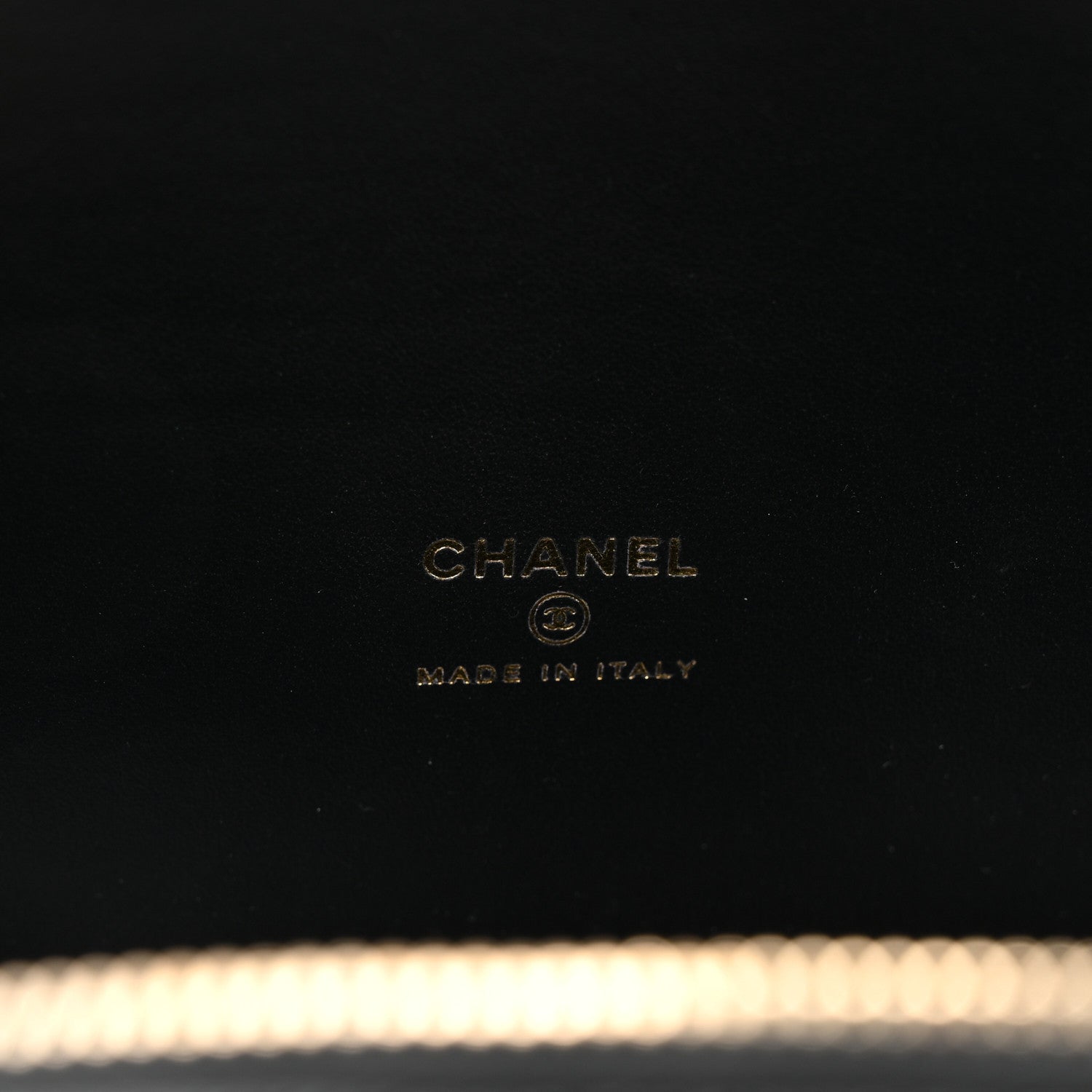 Chanel Caviar Quilted Top Handle Vanity Case Black 6 of 11