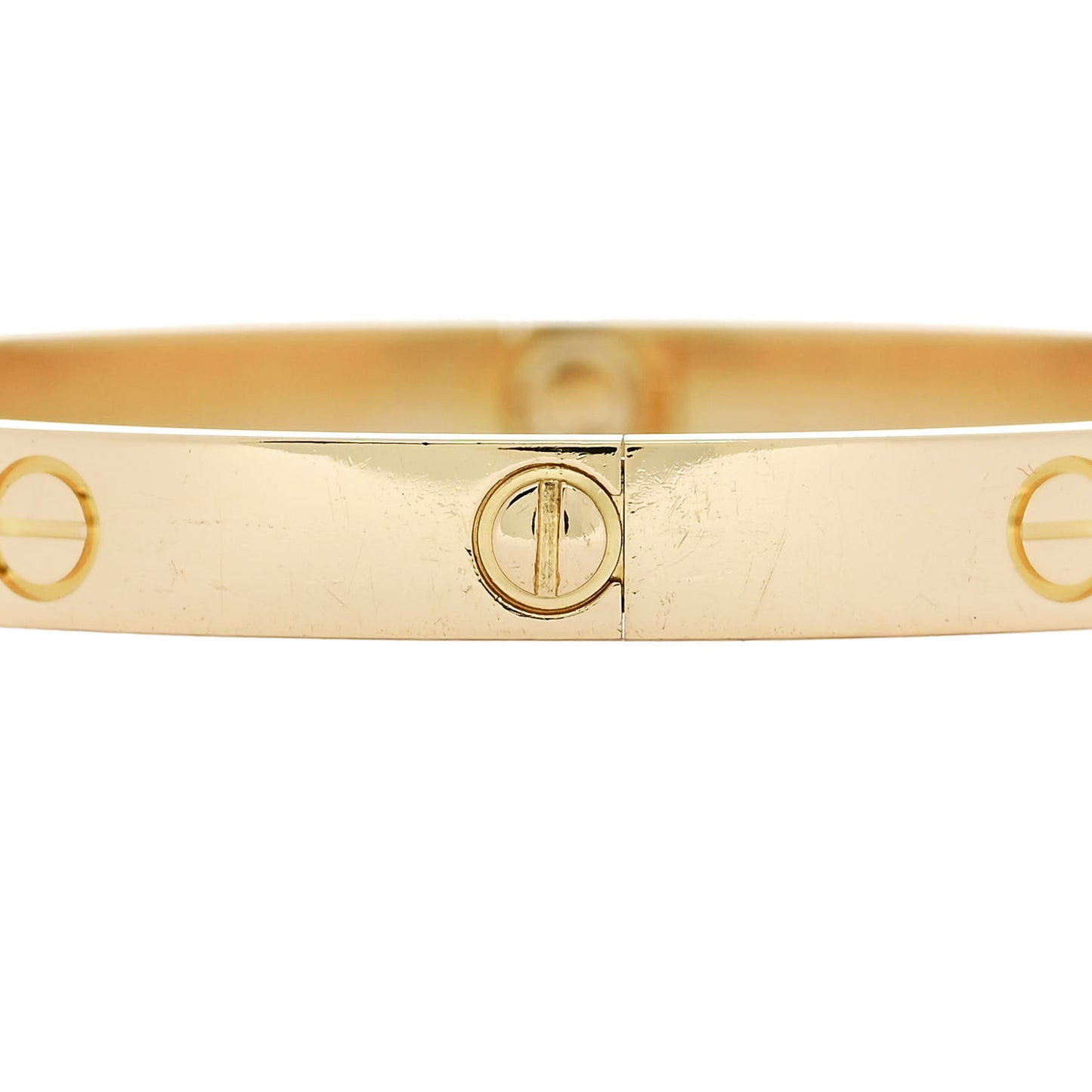 18K Yellow Gold LOVE Bracelet 19