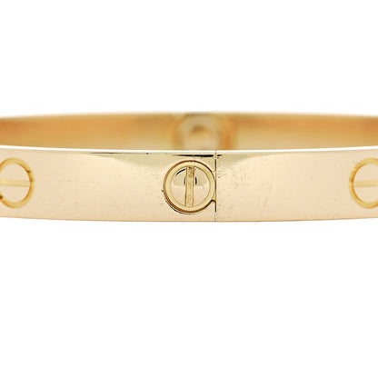 Cartier 18K Yellow Gold LOVE Bracelet 19 4 of 8