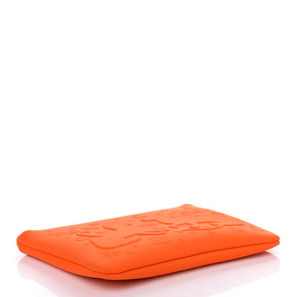 Hermes Neoprene Small Neobain Les Leopards Orange Samba 3 of 4