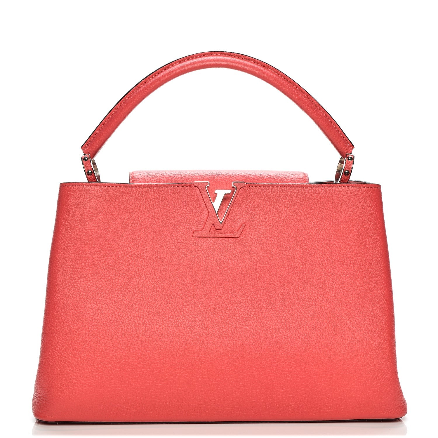 Louis Vuitton Taurillon Capucines MM Rose Litchi 1 of 6