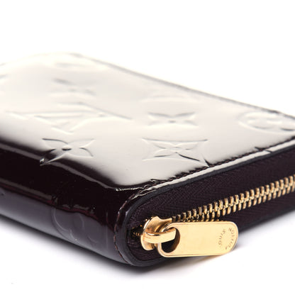 Louis Vuitton Vernis Zippy Coin Purse Wallet Amarante 16 of 17