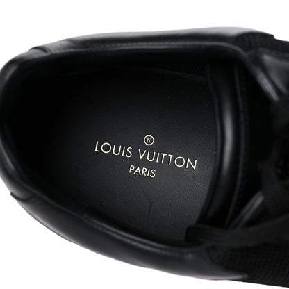 Louis Vuitton Monogram Mens Run Away Sneakers 9 Black 11 of 13