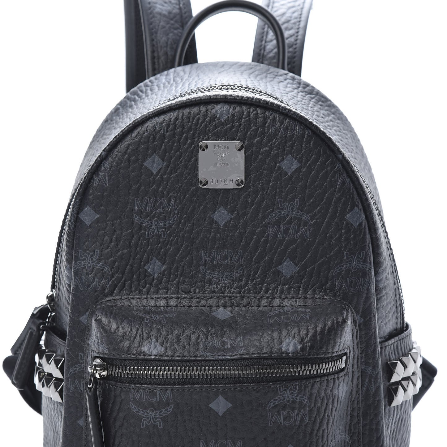 Visetos Side Stud Mini Stark Backpack Black