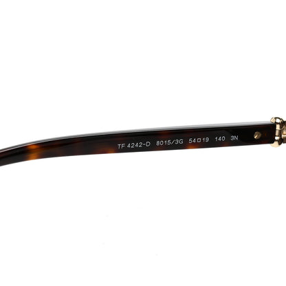 Tiffany Acetate Hardwear Oval Sunglasses TF4242D Tortoise Brown 5 of 8