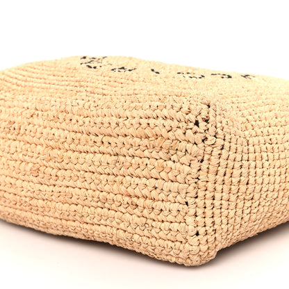 Stella McCartney Raffia Crochet Tote Bag Beige 9 of 11