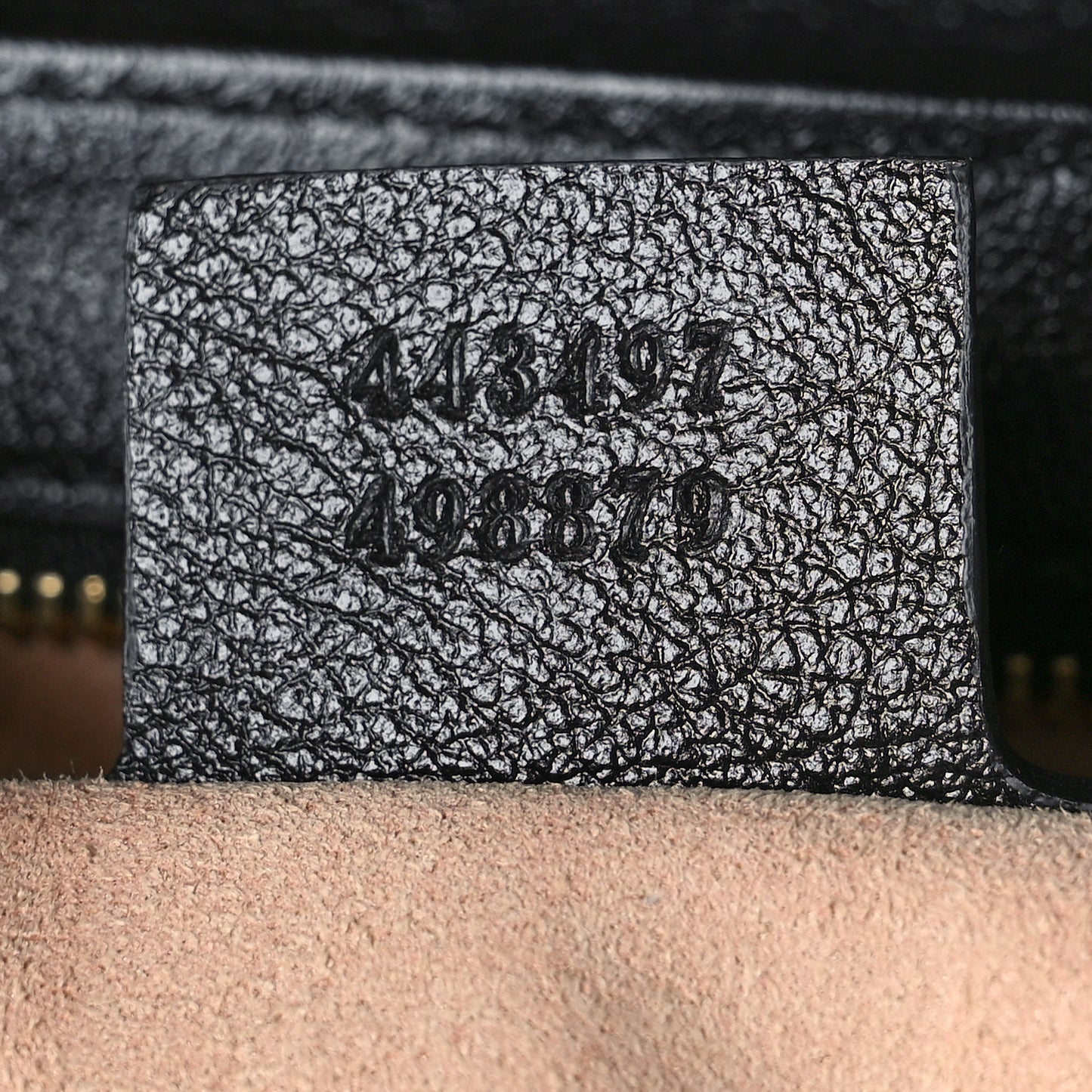Monogram Matelasse Diagonal Small GG Marmont Shoulder Bag Beige Black