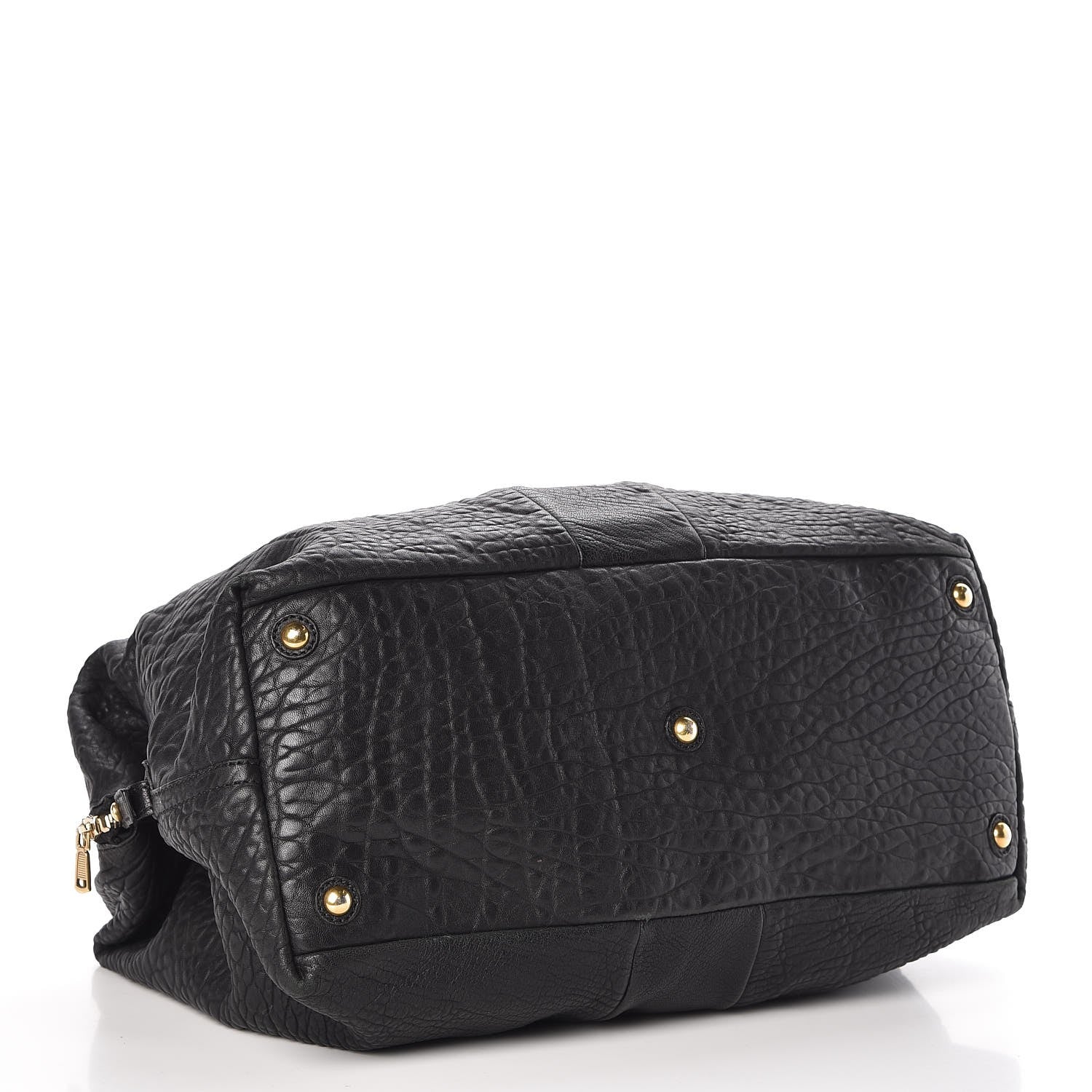 Saint Laurent Pebbled Lambskin Medium Easy Sac Black 4 of 13