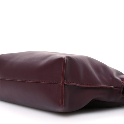 Loewe Calfskin Mini Flamenco Knot Clutch Dark Burgundy 9 of 11