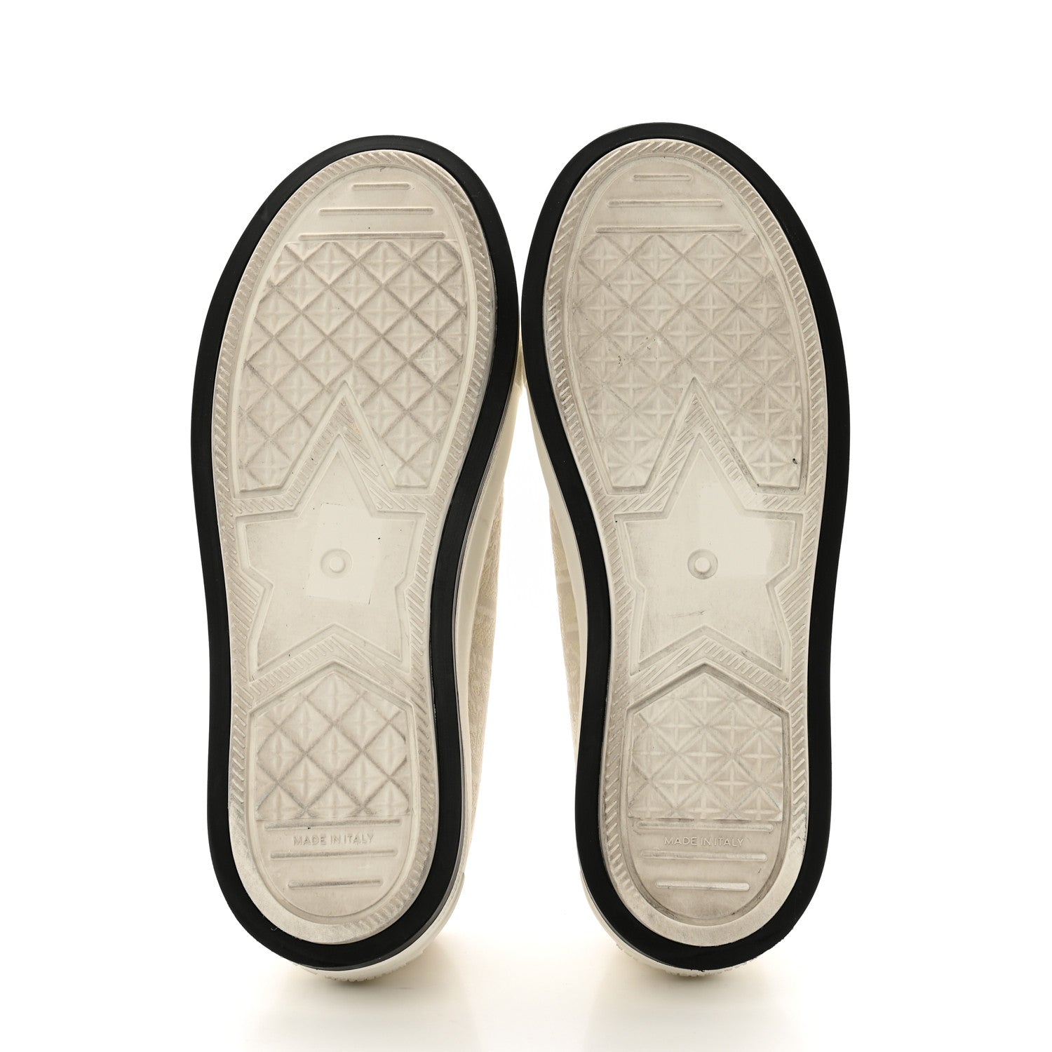 Christian Dior Calfskin Oblique Walk'N'Dior Low Top Sneakers 37 White Black 6 of 10