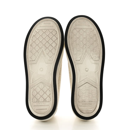 Christian Dior Calfskin Oblique Walk'N'Dior Low Top Sneakers 37 White Black 6 of 10