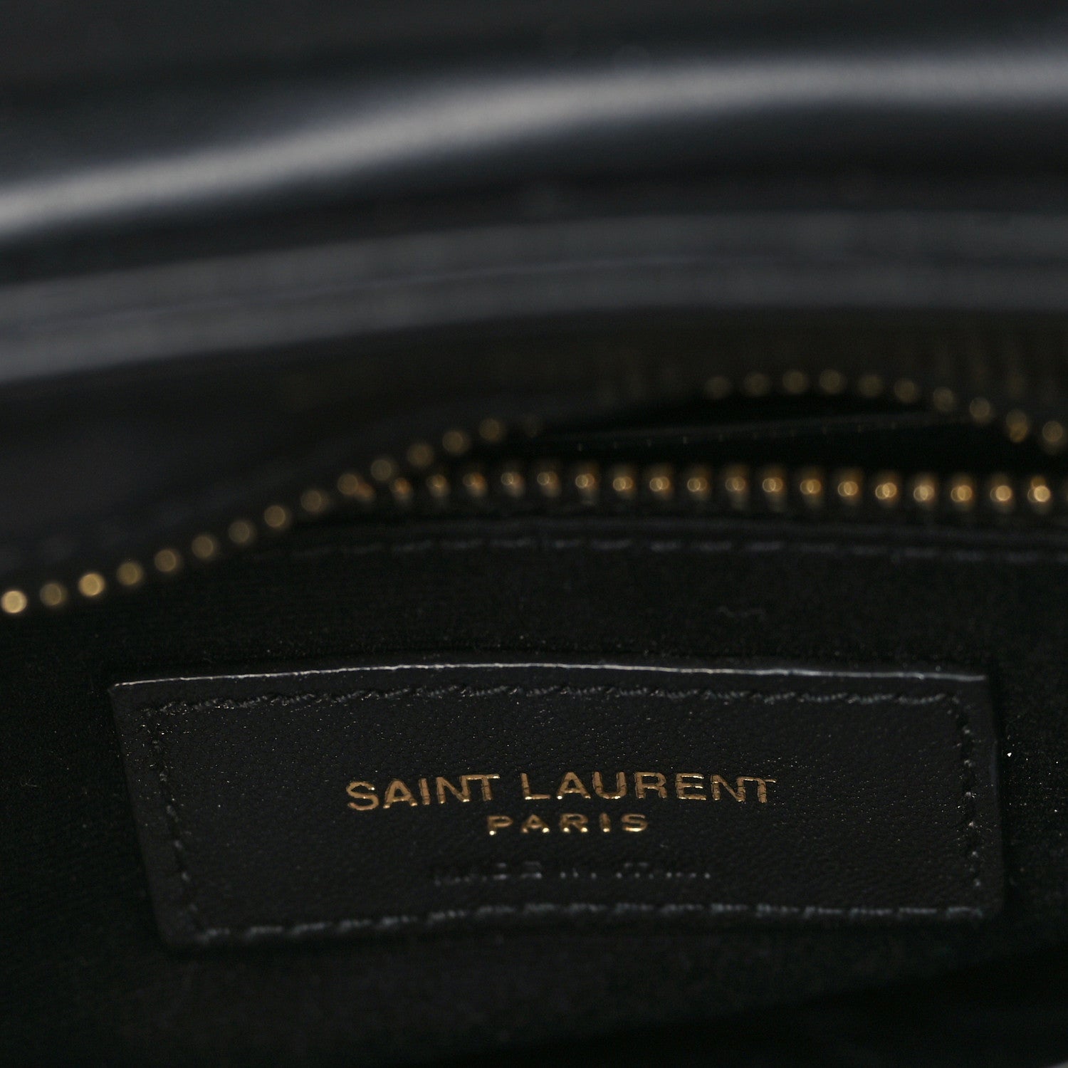 Saint Laurent Calfskin Y Quilted Monogram Toy Loulou Crossbody Bag Black 8 of 9