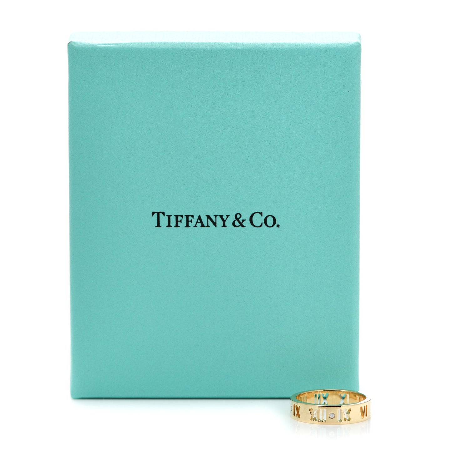 18K Yellow Gold Diamond Wide Atlas Pierced Ring 57 8