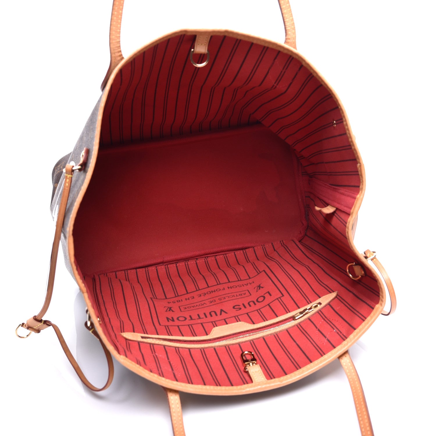 Louis Vuitton Monogram Neo Neverfull MM Cherry 5 of 10