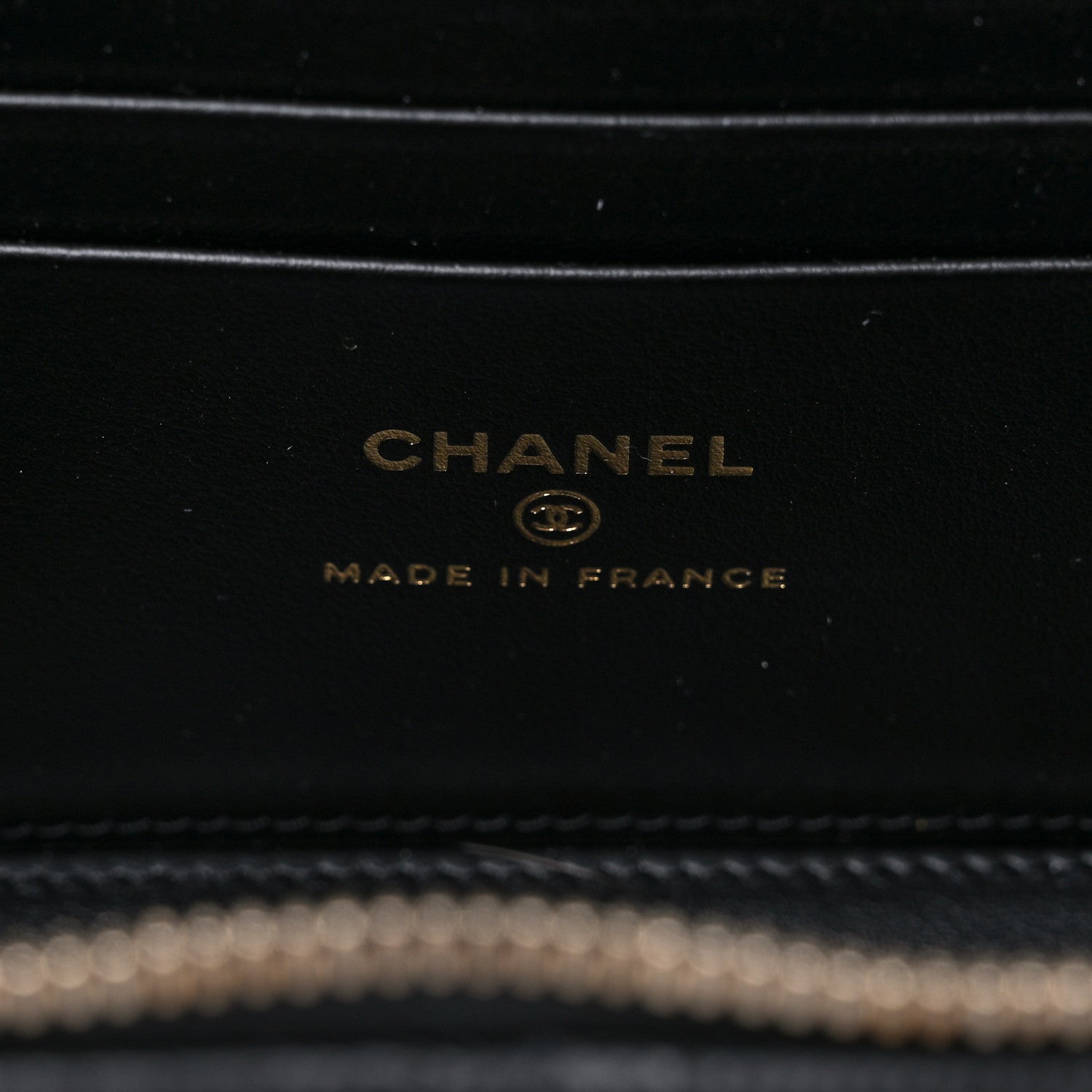 Chanel Caviar Quilted Enamel Coco Casino Small Vanity Case With Chain Black 6 of 10