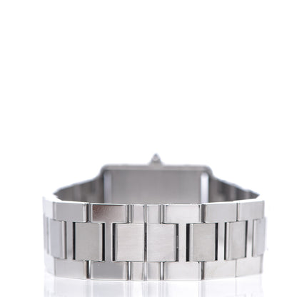 Cartier Stainless Steel 27mm Tank Solo Quartz Watch 3 of 8
