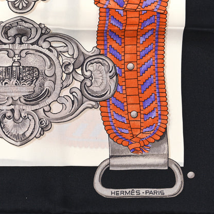 Hermes Silk Boucles Et Galons Du Tsar Scarf 70 2 of 3