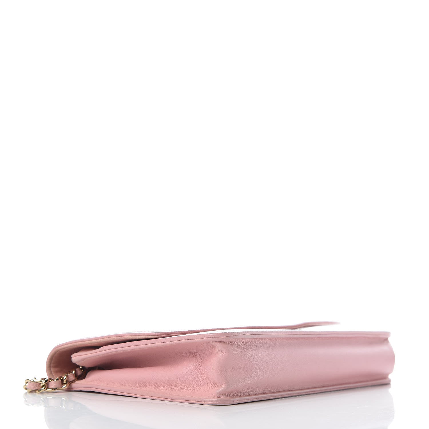 Chanel Caviar Timeless CC Wallet On Chain WOC Pink 4 of 10